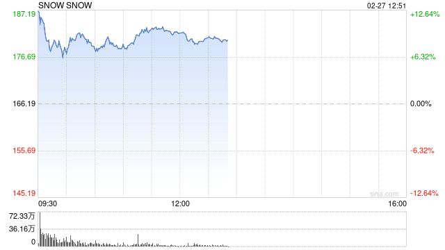 Snowflake加大AI发展力度 股价大涨逾13%